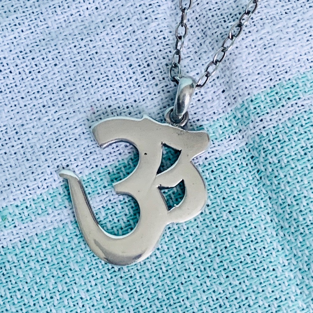 🕉 Om Sterling Necklace